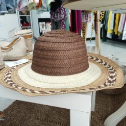 Sombrero Rafia Marrón