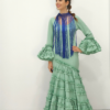 Vestido Flamenca Triana Verde Mint