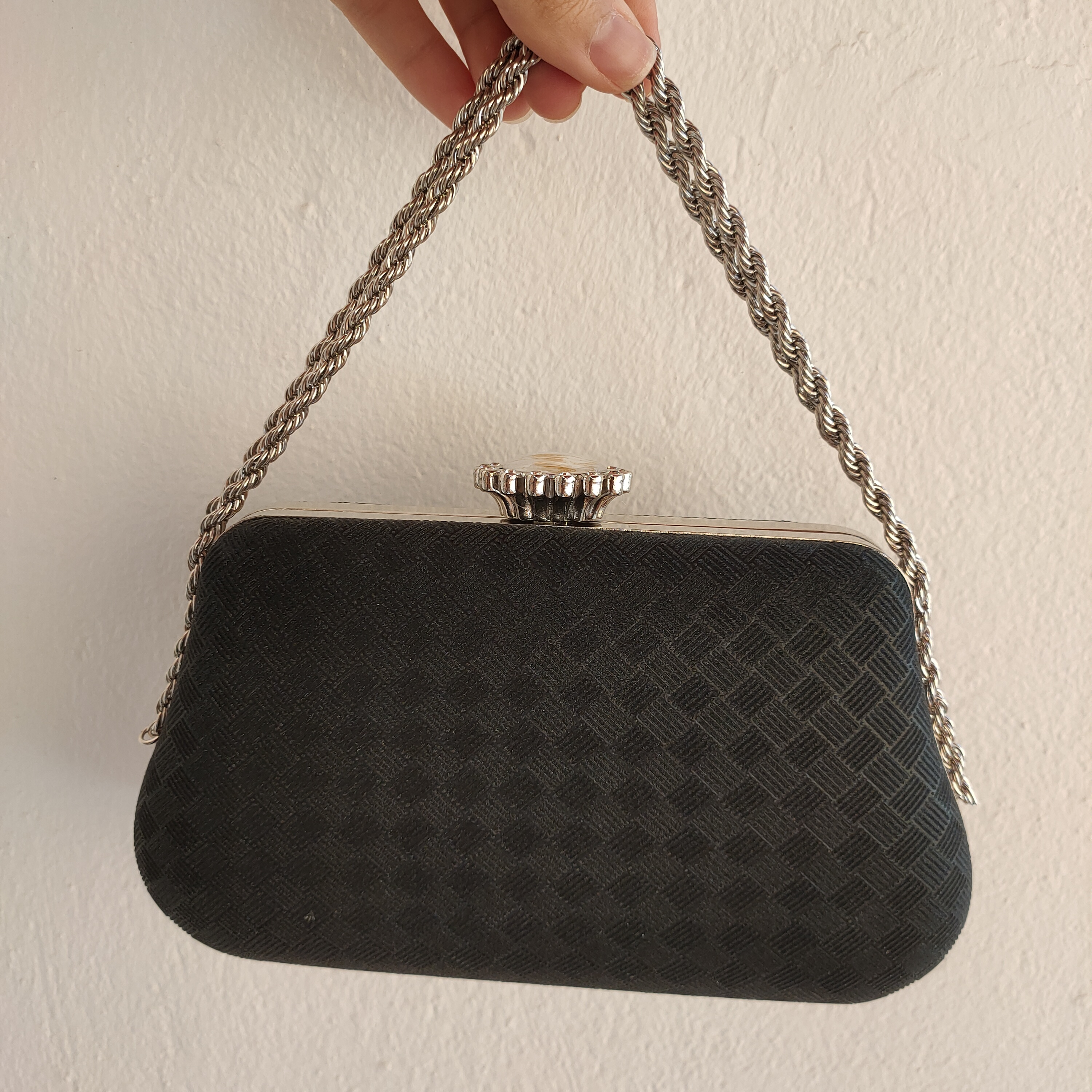 oppo_34 Cartera Fiesta Melisa Negra