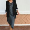 Blazer Forrada Negra