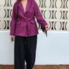 Chaqueta Flecos Buganvilla