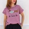 Camiseta Paris Morada