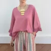 Blusa Altamira Ancha Rosa Maquillaje