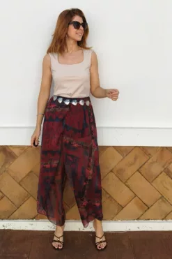 Pantalón Bali Rojo Vino