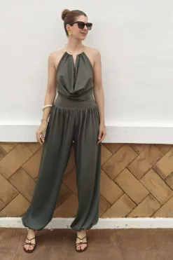 Mono Collar Bombacho Verde