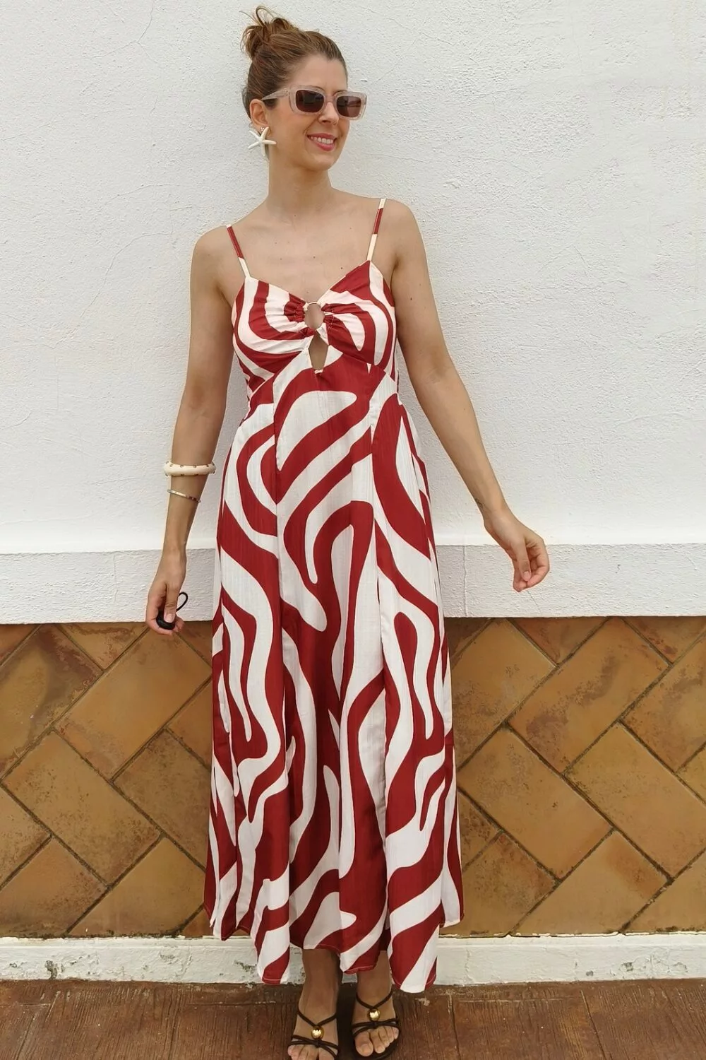 Vestido Aro Esccote Caldera Vestido Aro Esccote Caldera