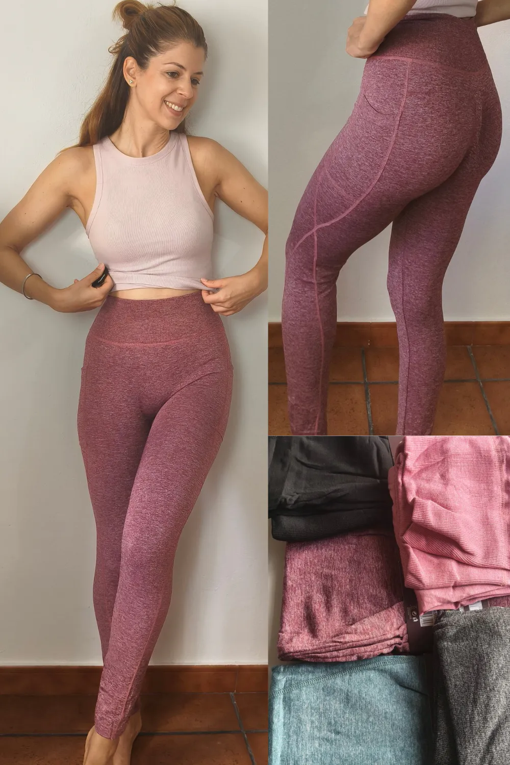 Mallas Deportivas Largas Bolsillo Móvil Mallas Deportivas Largas Bolsillo Móvil